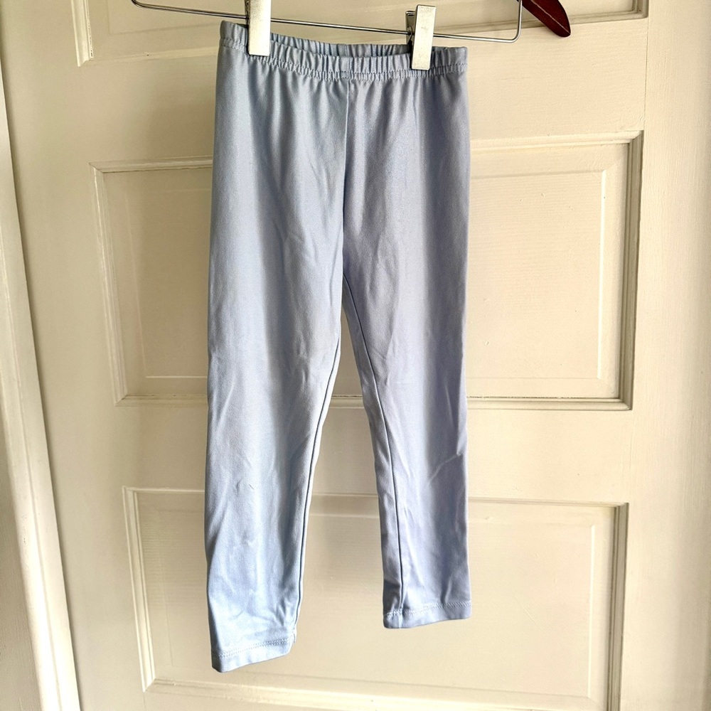 🔵 3 for $9 Disney Frozen II Sz 4T Pants Light Blue Shimmer/Shine